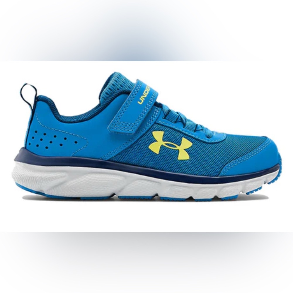 Kids Under Armor Assert 8 TD electric blue sneakers (3)